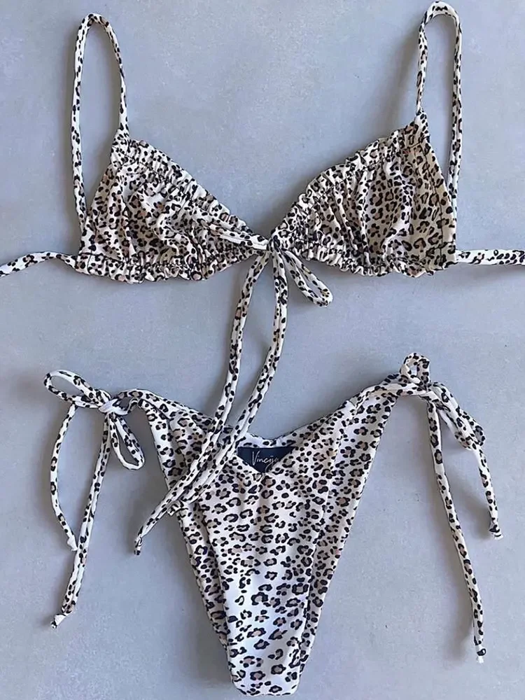 

Sexy Bikini Swimsuit 2020 Micro Thong Bikini Set Bandage Beachwear Swimming for Women Swimwear for Girls Bathing Suits 14 color