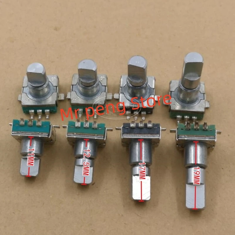 5pcs EC11S Patch encoder SMD infinite rotating potentiometer coded switch with step 30 points