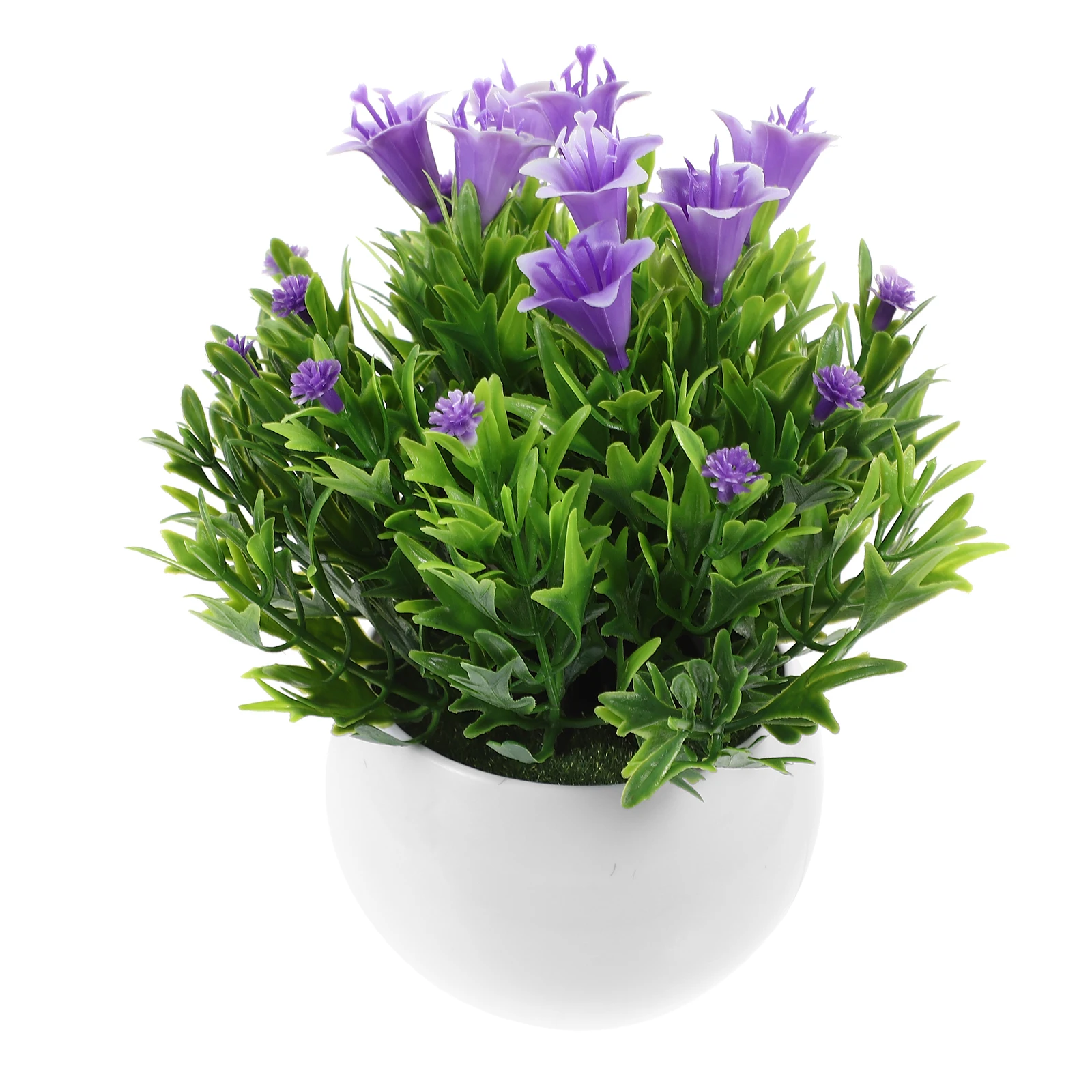 

Lifelike Lily Potted Plant Artificial Bonsai Fake Plants Decor For Home Office Desk Table Indoor Simulation Plant