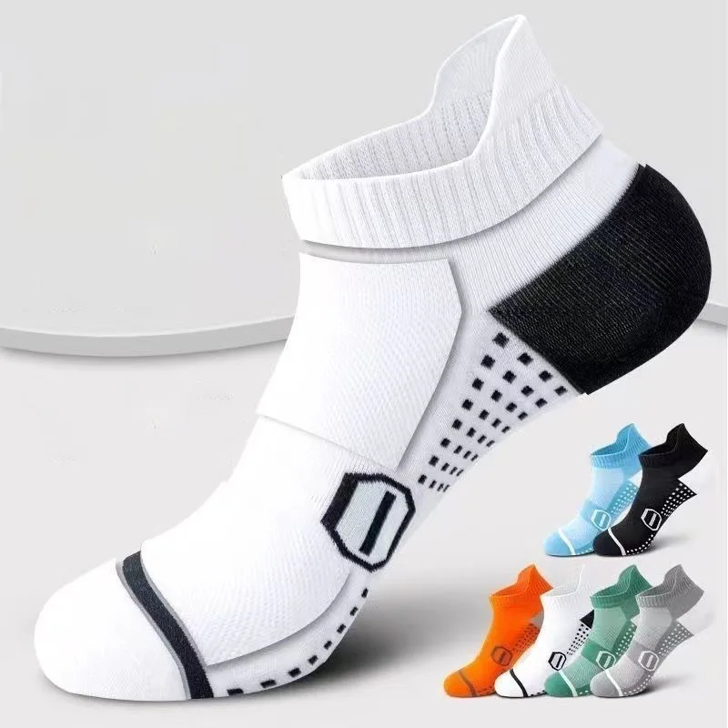 

Dreamlikelin, 6 пар в упаковке, мужские спортивные носки, летние тонкие короткие носки, дышащие профессиональные носки для бега, марафона, бадминтона