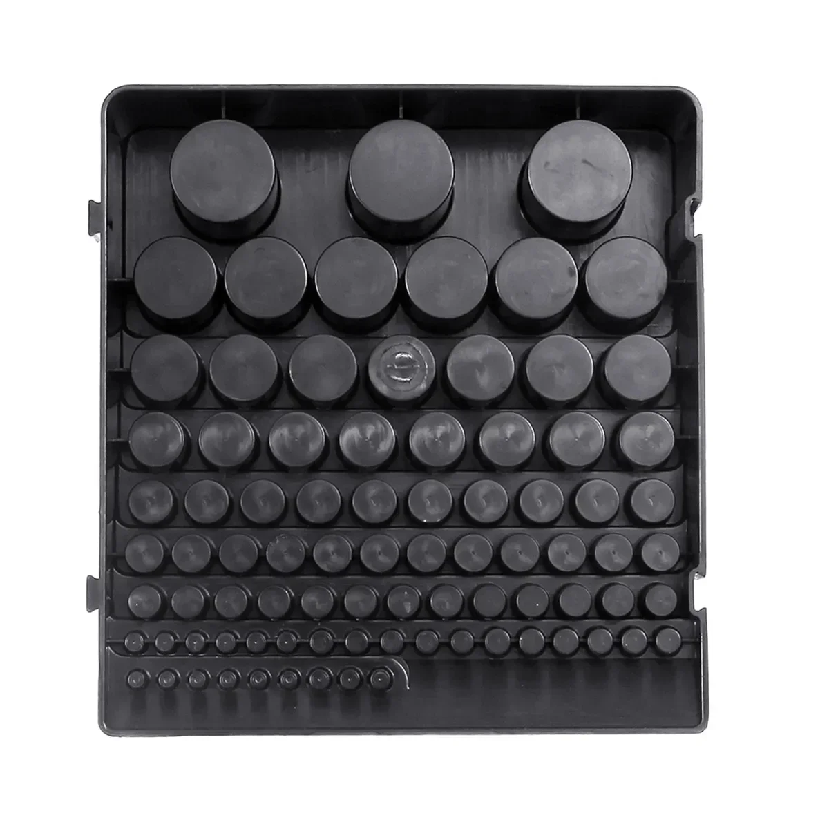 Multifunction Drill Bit Holder Tool Box Storage 85 Hole Reamer Milling Cutter Plastic Desktop Portable Accessories Thick Rack