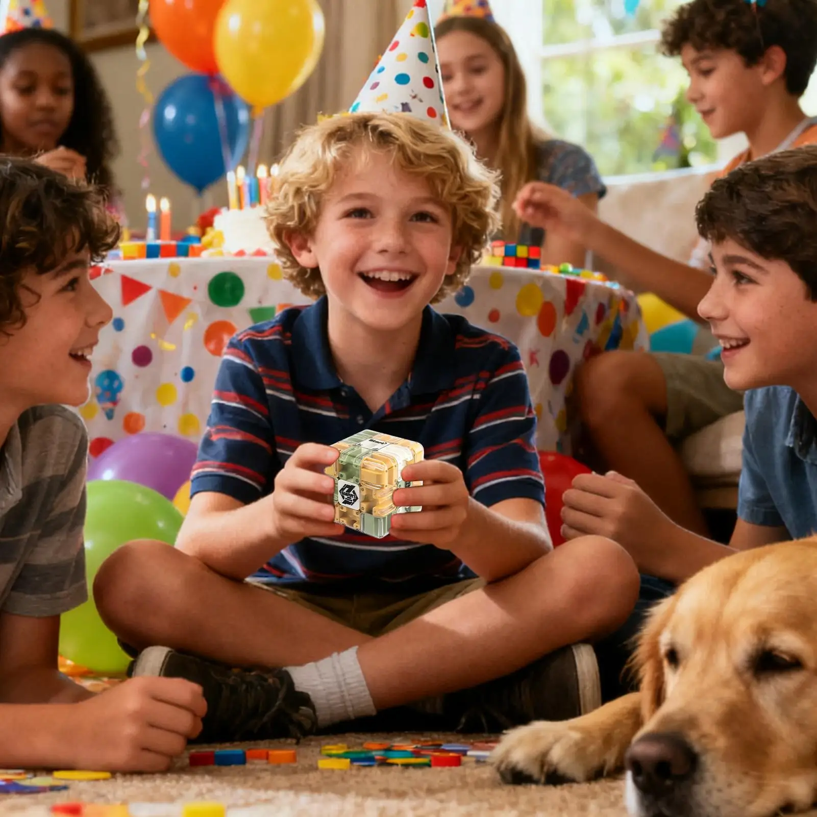 Игрушка-лабиринт, интерактивная 3D головоломка, шарик-головоломка, кубик-лабиринт для классной вечеринки, дня рождения, школы, комнаты ожидания, семьи