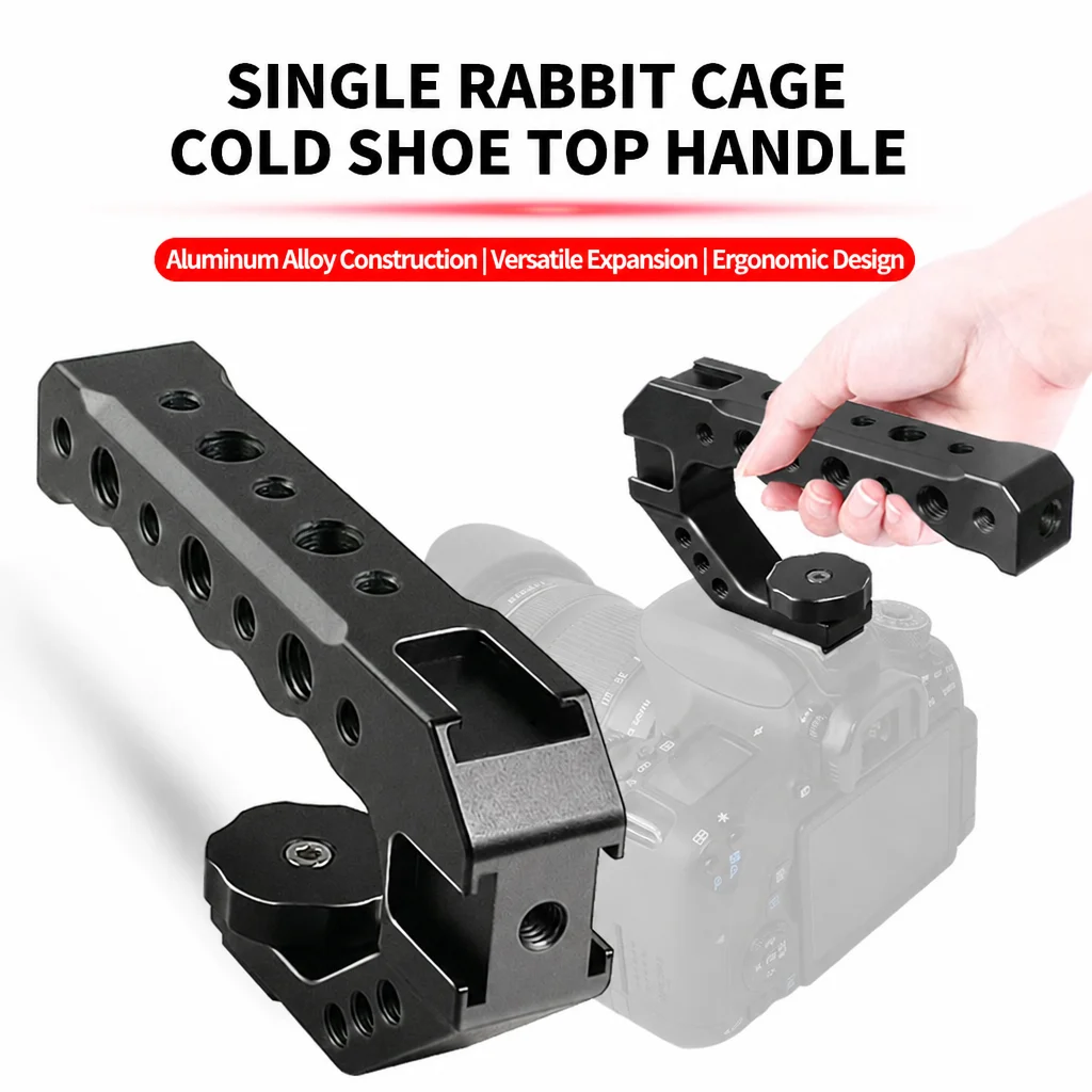 Camera Cage Rig - Górny uchwyt aparatu, mini slider, uchwyt