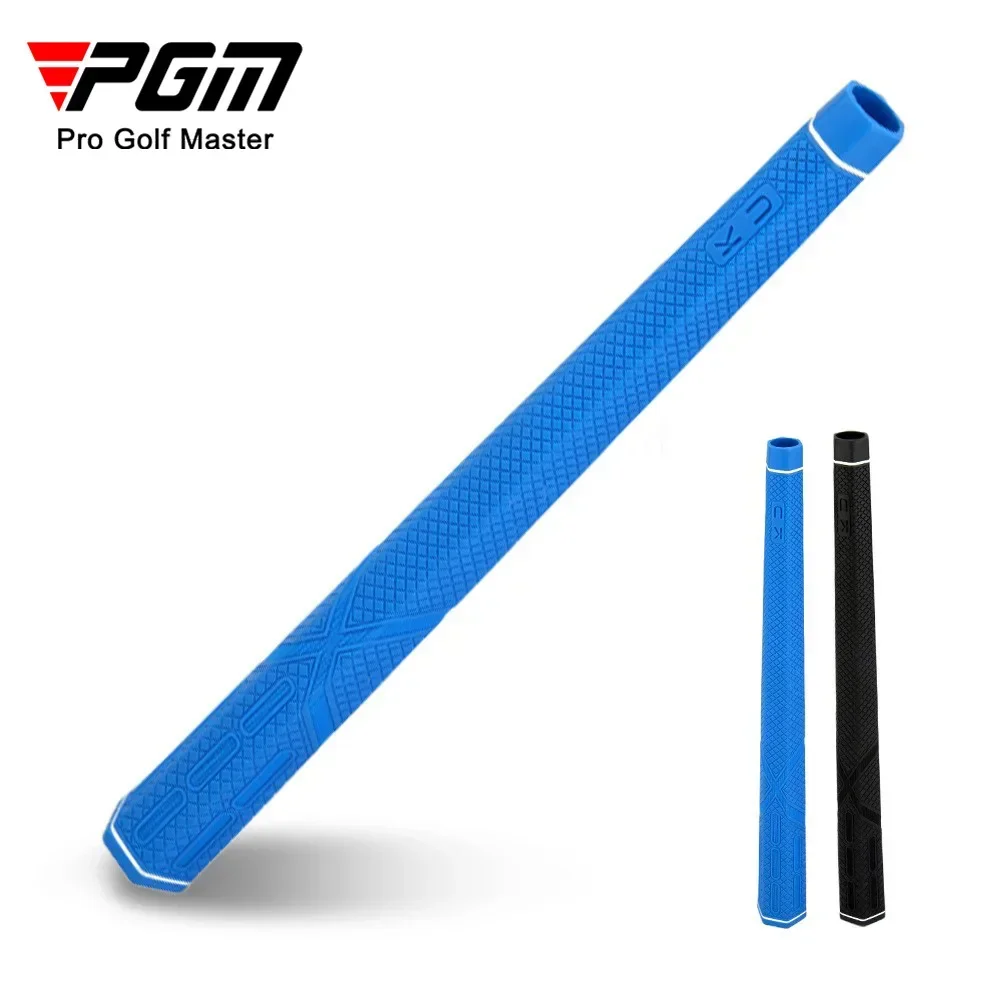 PGM Golf Club Grips Hexagonal Grip Rubber Grip Applicable for Iron and Wooden Golf Clubs Putter Grip Black/Blue SB004