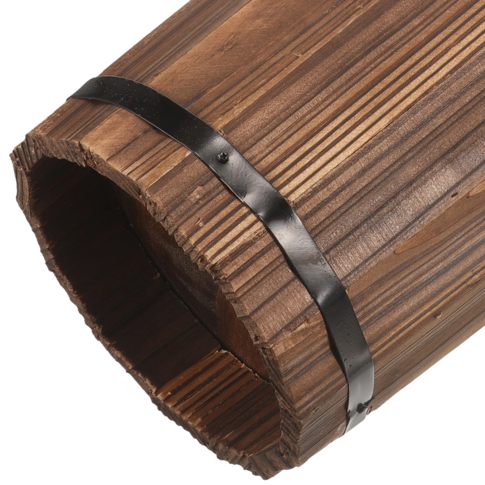 

Umbrella Bucket Wood Holder Compact Storage Solution Elegant Appearance Versatile Entryway Stand Shelf Rack Organizer