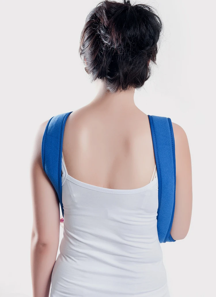 Imbracatura per braccio immobilizzatore per spalla in schiuma ortopedica regolabile medica per polso rotto