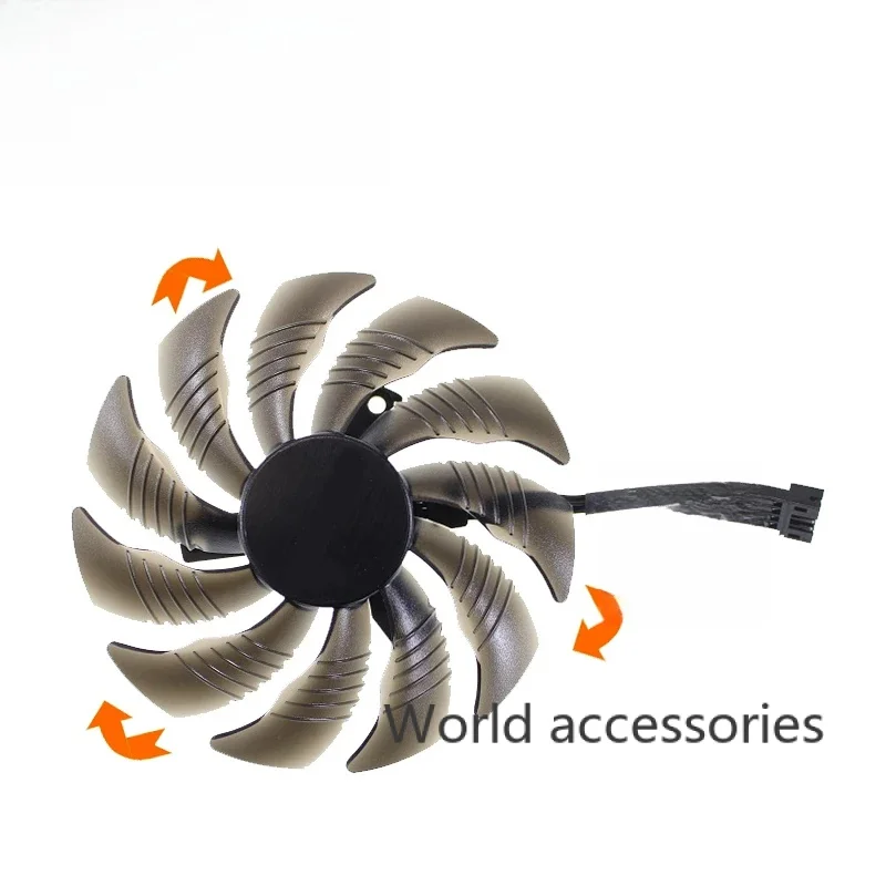 88MM PLD09210S12HH T129215SU Video Card Fan Cooler for GIGABYTE GTX 1050 1060 1070 Ti GV-RX570 580 AORUS RX 470 480 R9 380X Fan