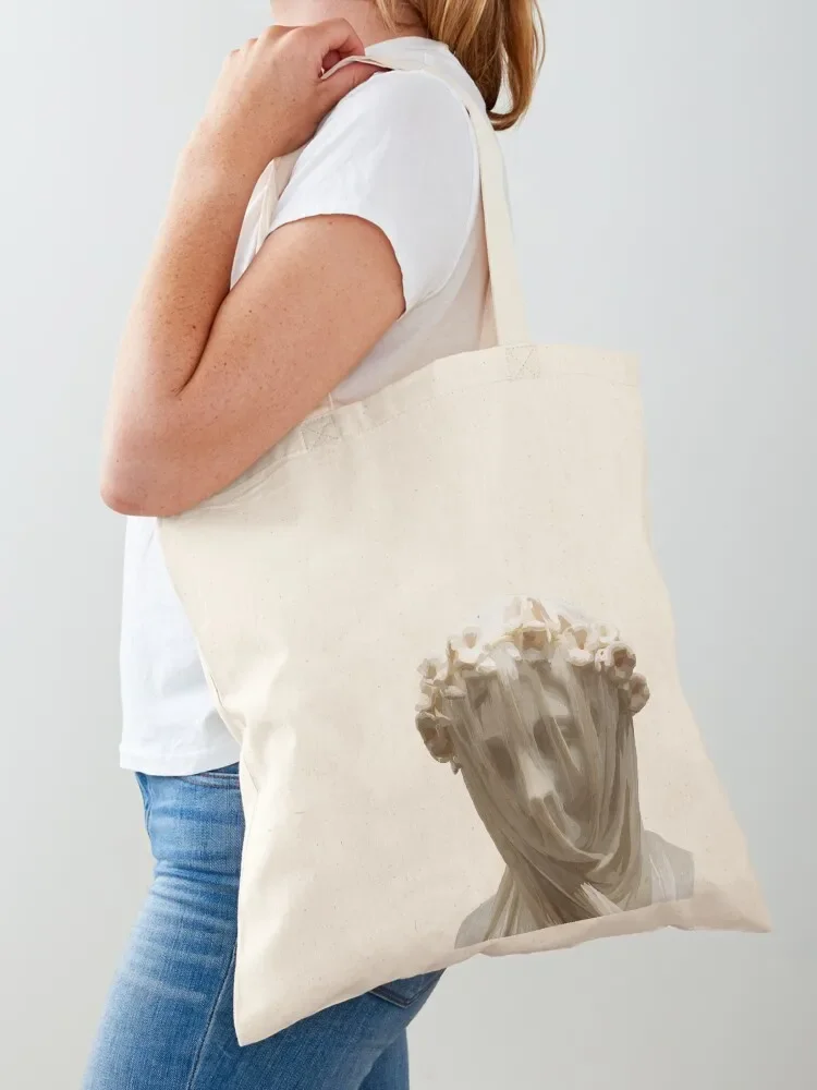 Veiled Woman Statue Pride and Prejudice neutral Tote Bag cute pouch bag hand bag ladies