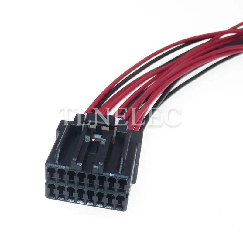 16 Pin Way Automobile Wire Cable Socket With Wires Auto Modification Connector Accessories For Honda 175966-2