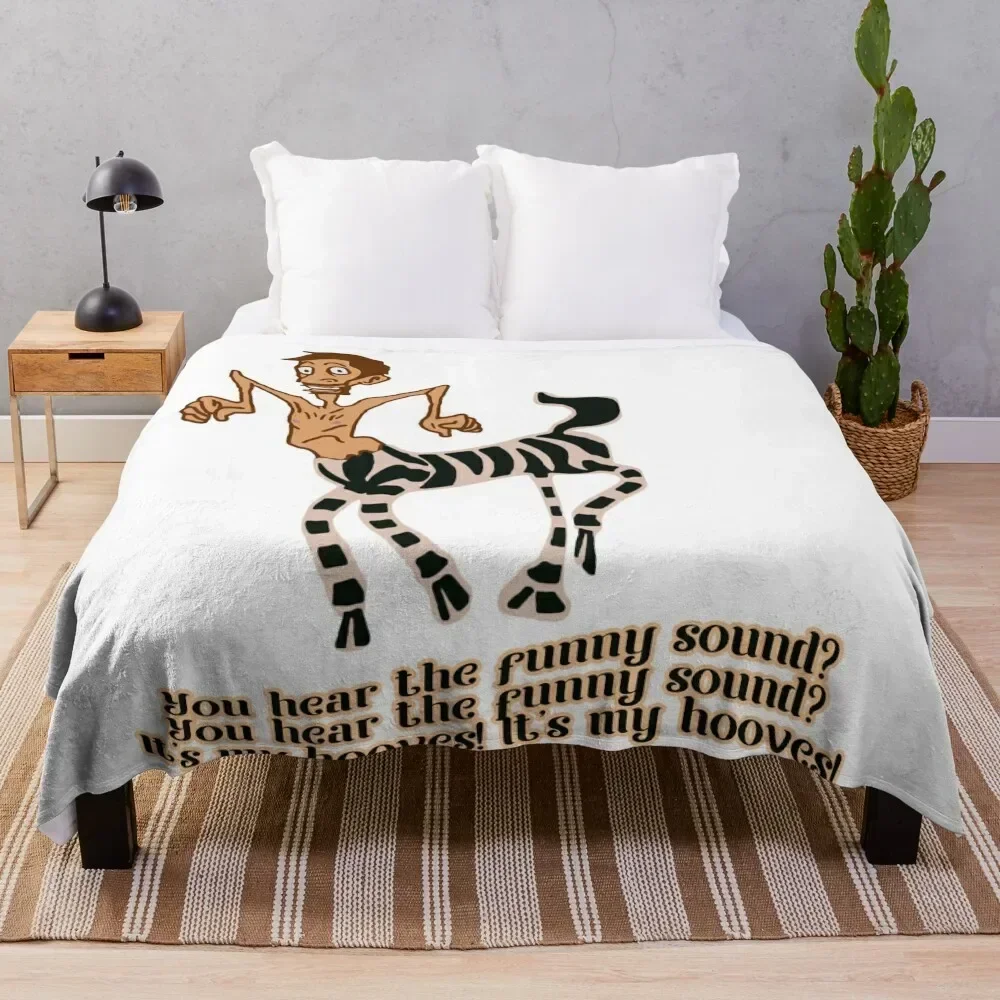 

IT'S MY HOOVES Throw Blanket Bed Fashionable Heavy For Decorative Sofa Blankets