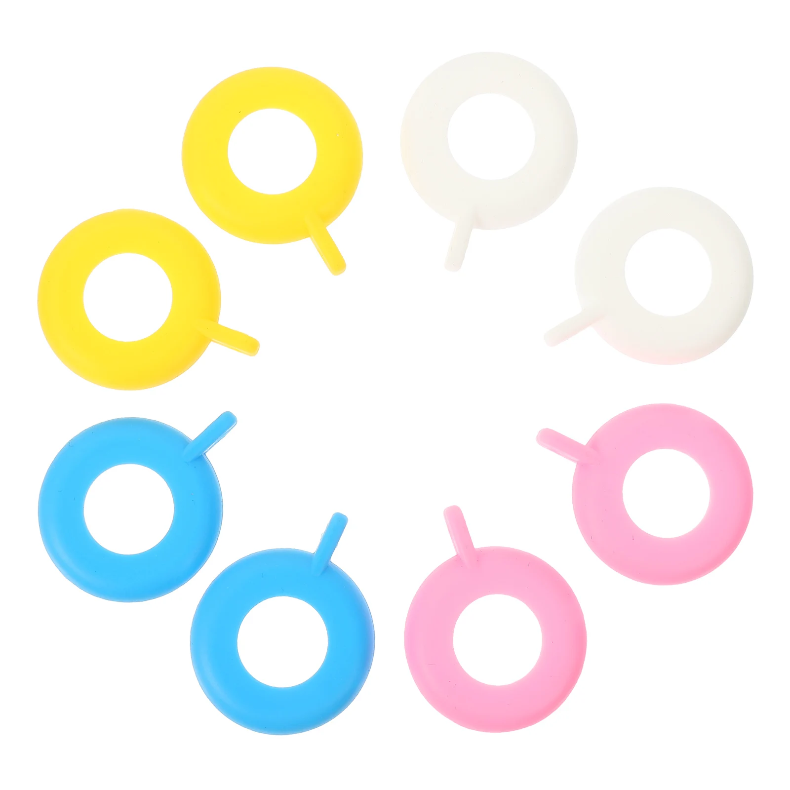 

8pcs Silicone Watch Case Nurse Protector Anti Scratch Cover Fashionable Pocket Watch Accessories Gel Protector