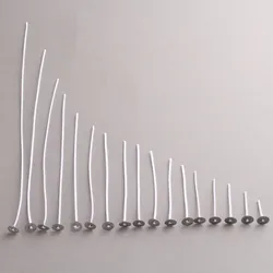 100Pcs 2.5cm-30cm Candle Wicks Cotton Core Pre Waxed with Sustainers for Candle DIY Making 17 Sizes Choose Diameter-2mm