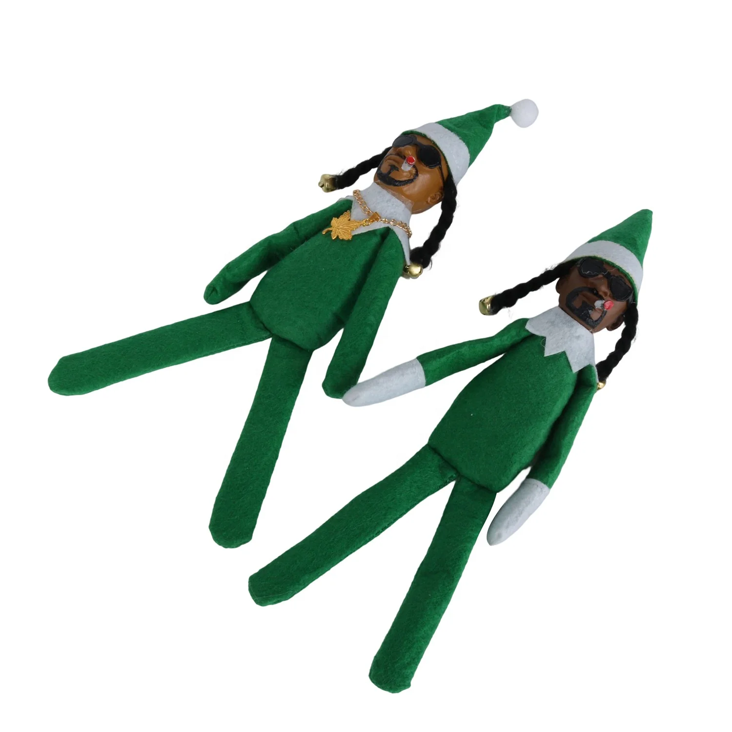 2024 New Arrivals Other Christmas Decorations Snoop On A Stoop Christmas Elf Doll