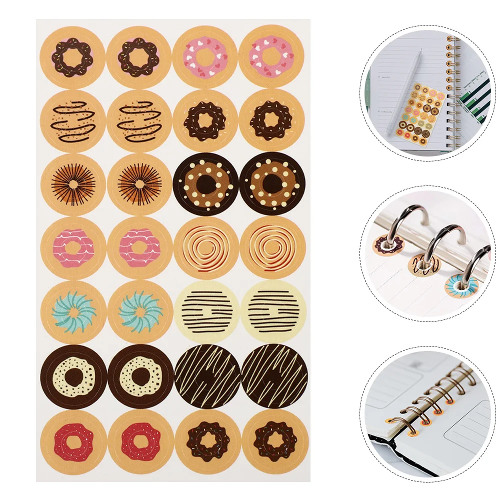 

20Pcs Hole Reinforcers for Paper Sufficient Quantity Versatile Uses for Scrapbook Accessories Binder Hole Repair Labels Home