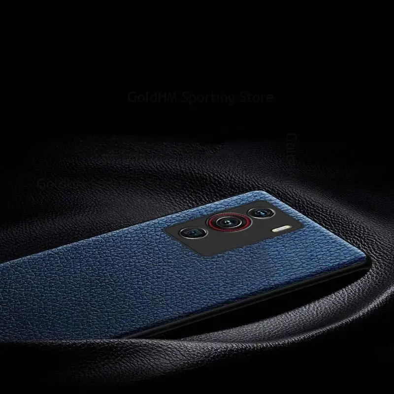 For ZTE nubia Z40 Pro Genuine Leather Phone Case For ZTE nubia Z30 Pro Ultra Slim Camera Lens Protective Cover For Nubia Z40 Pro