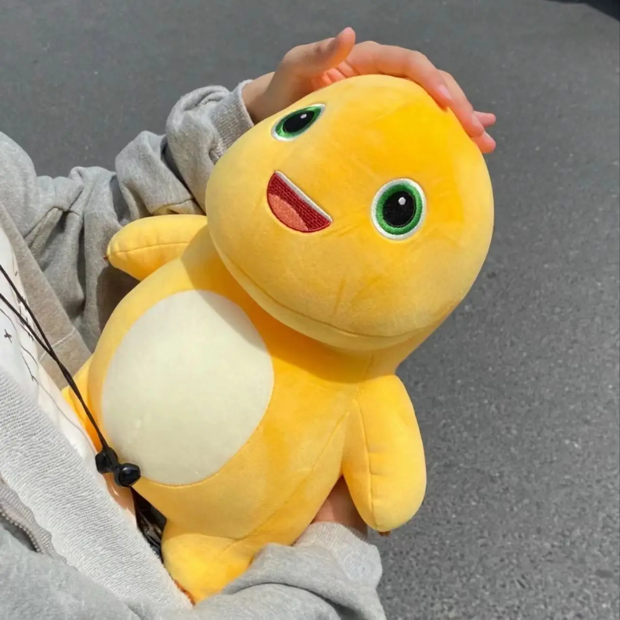 Kawaii الحليب التنين دمية ألعاب من نسيج مخملي وسادة Nailong محشوة دمية الكرتون أنيمي مرافقة النوم لعبة طفل هدية عيد ميلاد