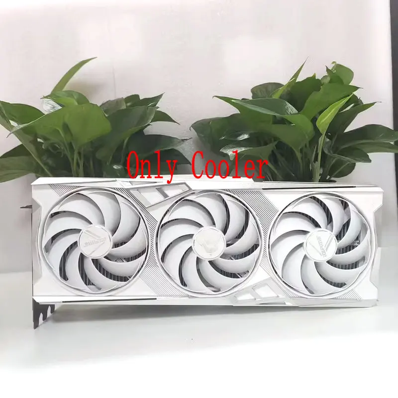 Original White Radiator Cooler for Colorful RTX4090 iGame Graphics Video Card with Backplate