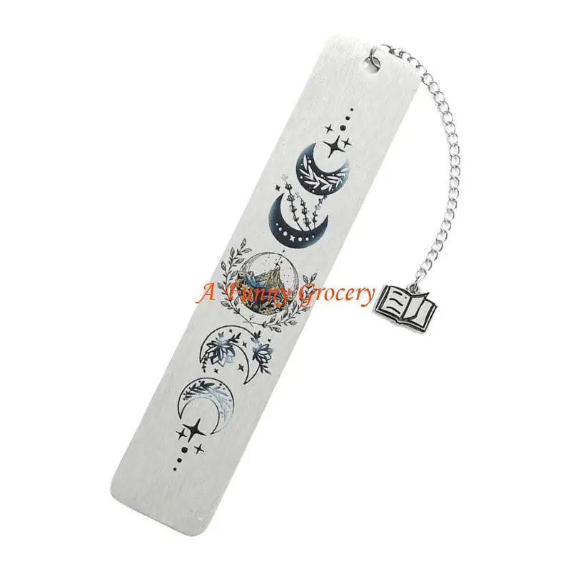 

652E Inspirational Bookmarks Pendant Bookmarks Metal Bookmarks Page Divider