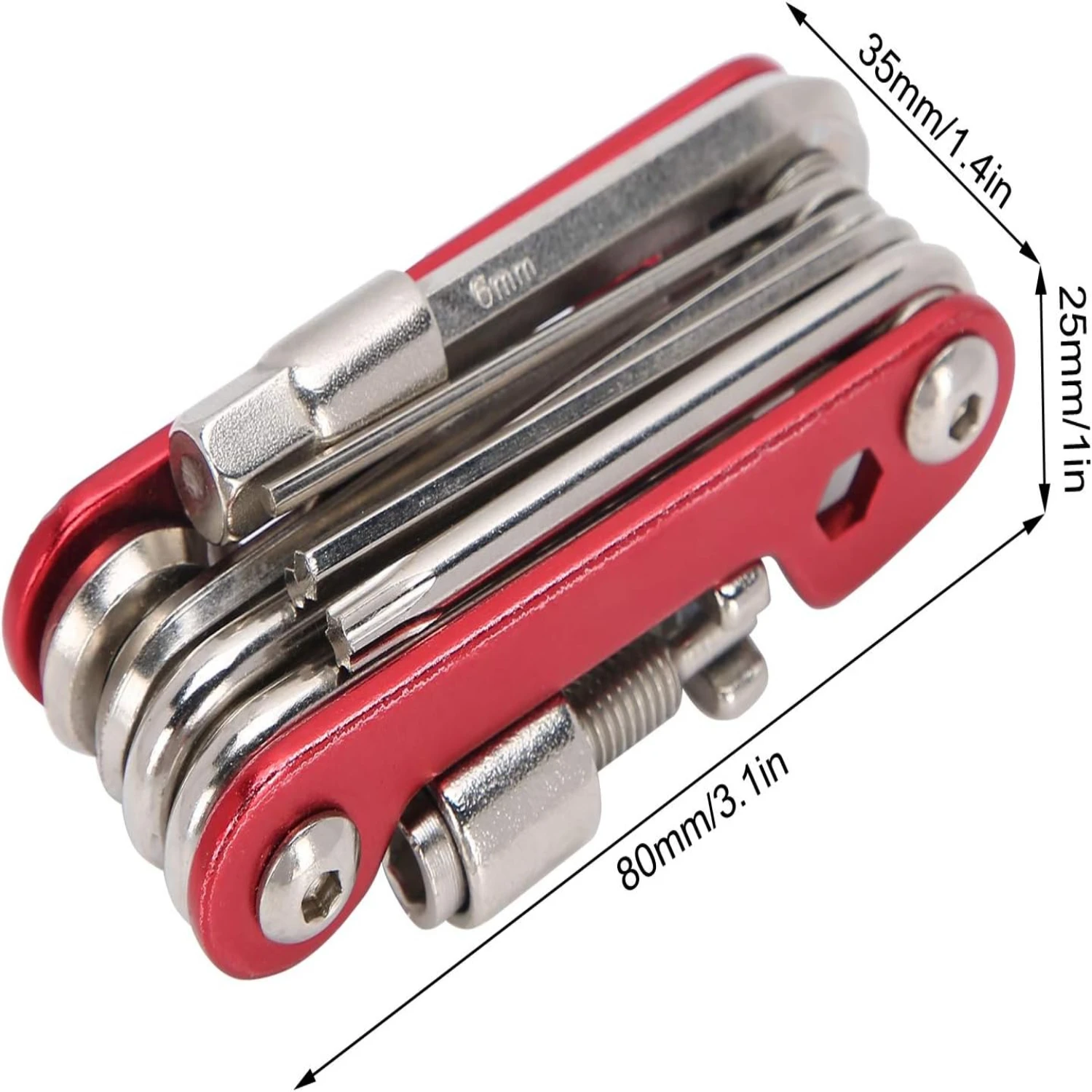 Must-Have Multitool Hardware Set for Efficient and Comprehensive Mountain Bicycle Chain Repair - Essential Accessory for Every C