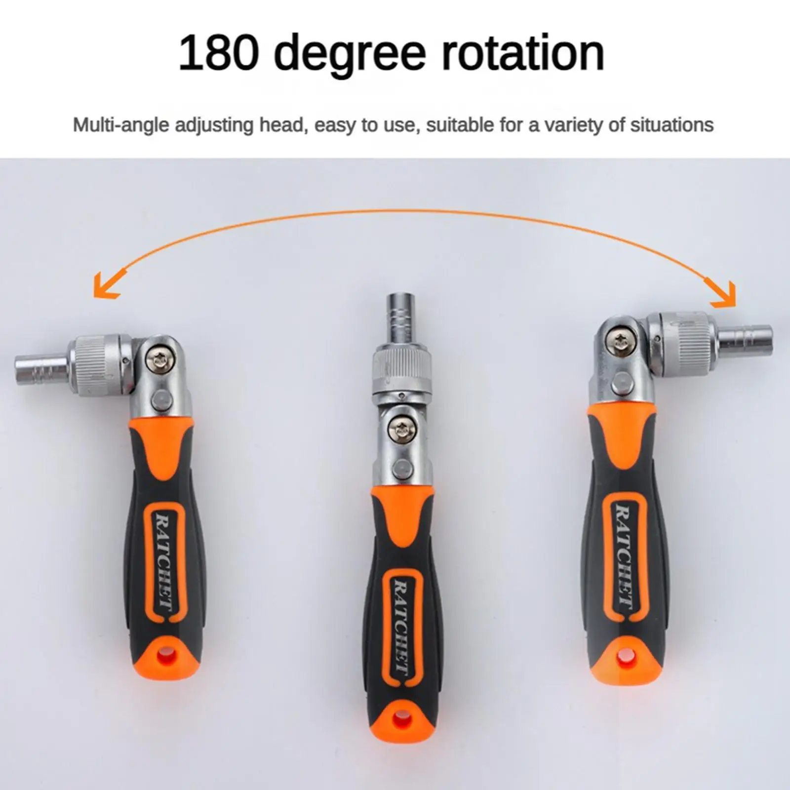 

Ratchet Screwdriver Set Multifunctional 10Pcs Sockets Household Screwdriver