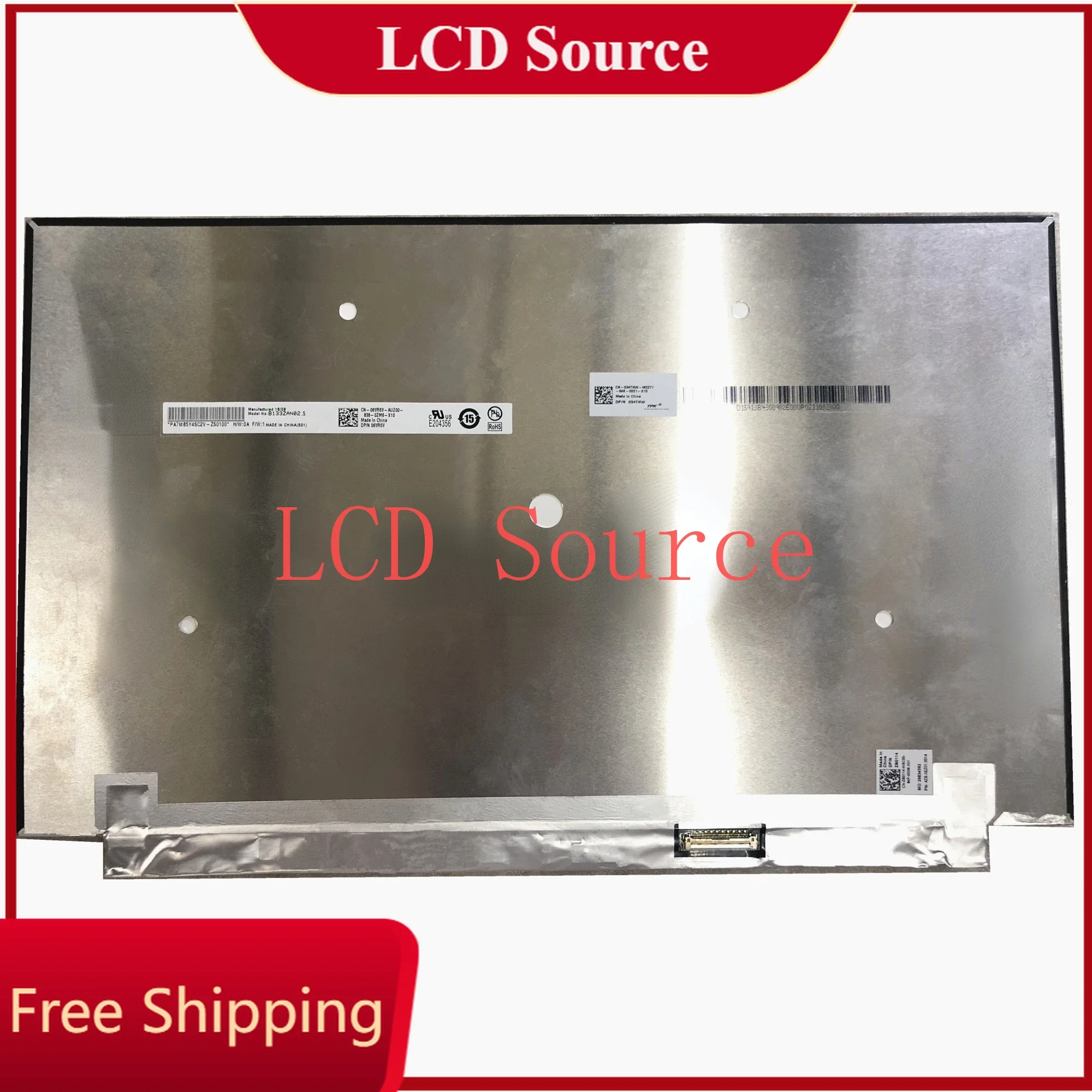 b133zan025-3840-2160-4k-100-srgb-133-''pouces-panneau-matrice-ips-affichage-ordinateur-portable-lcd-Ecran-nouveau