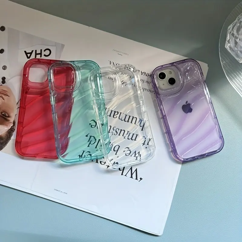 Applicable for iPhone 14 Pro Max Cell Phone Case Transparent Silicone iPhone 12 11 Simple Premium Feeling Phone Case