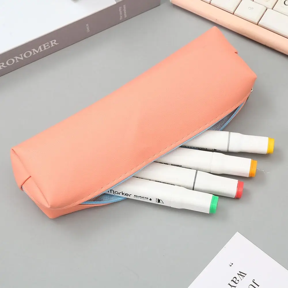

Large Capacity Large Capacity Pen Bag Cute Wear-resistant Simple Pencil Case Korean Style Pencil Storage Bag School Supplies