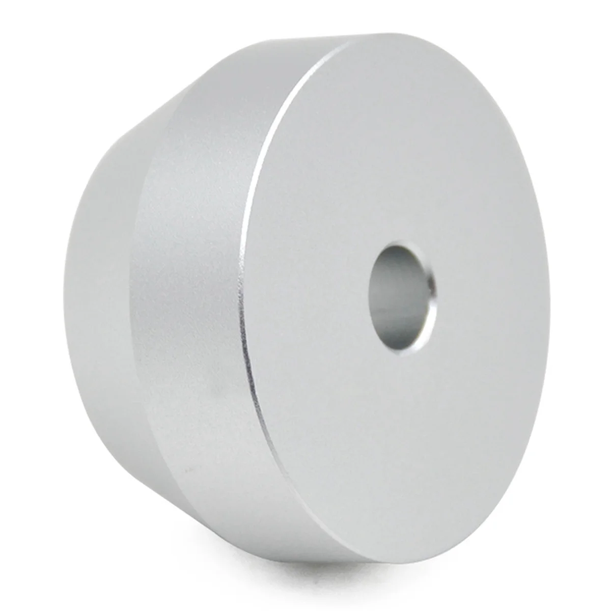 FULL-2Pcs مسجل فينيل قبة محول العالمي 45 دورة في الدقيقة القرص الدوار الألومنيوم الملحقات ل 7 بوصة EP سجل الفينيل