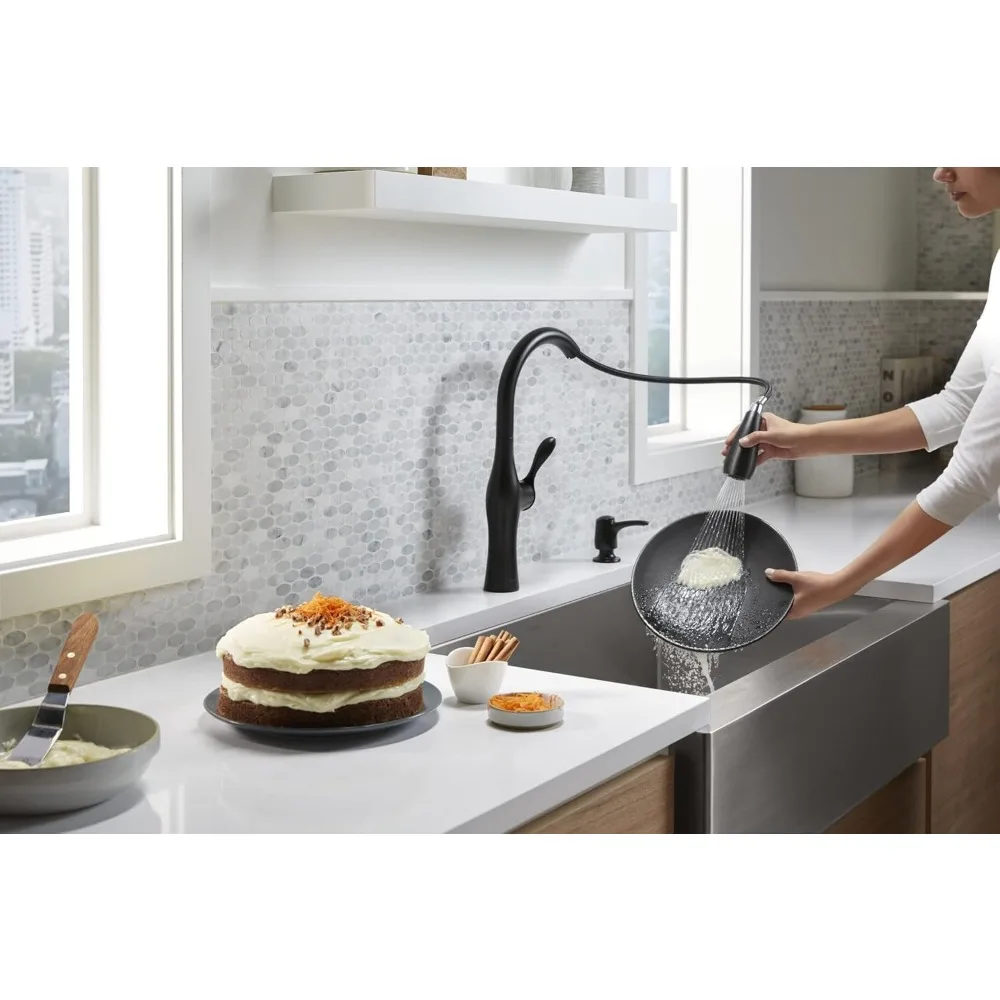 Keran Dapur Tarik dengan Desain Alma, Berkualitas Tinggi dan Tahan Lama untuk Penggunaan Sehari-hari