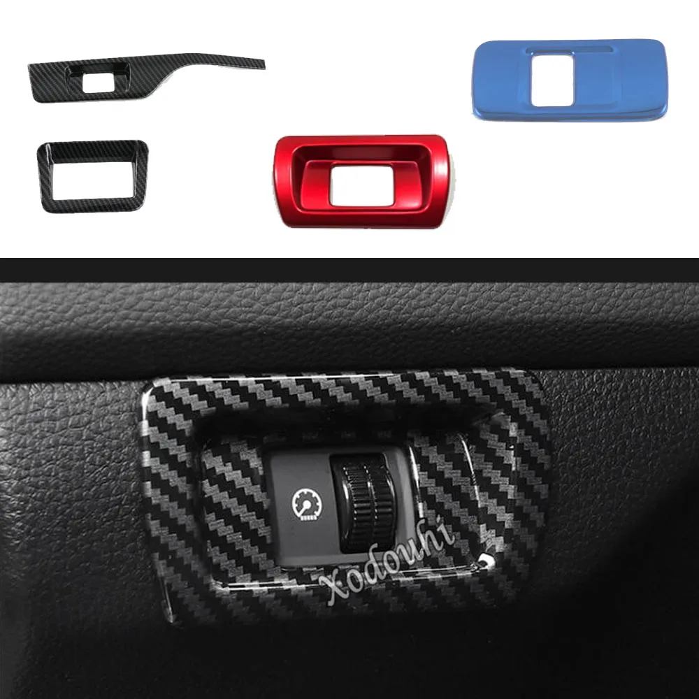 

Headlight Switch Frame Car Accessories Cover Stick Head Lamp Switch Panel Trim Styling For Honda Civic 11th Gen 2022 2023 2024