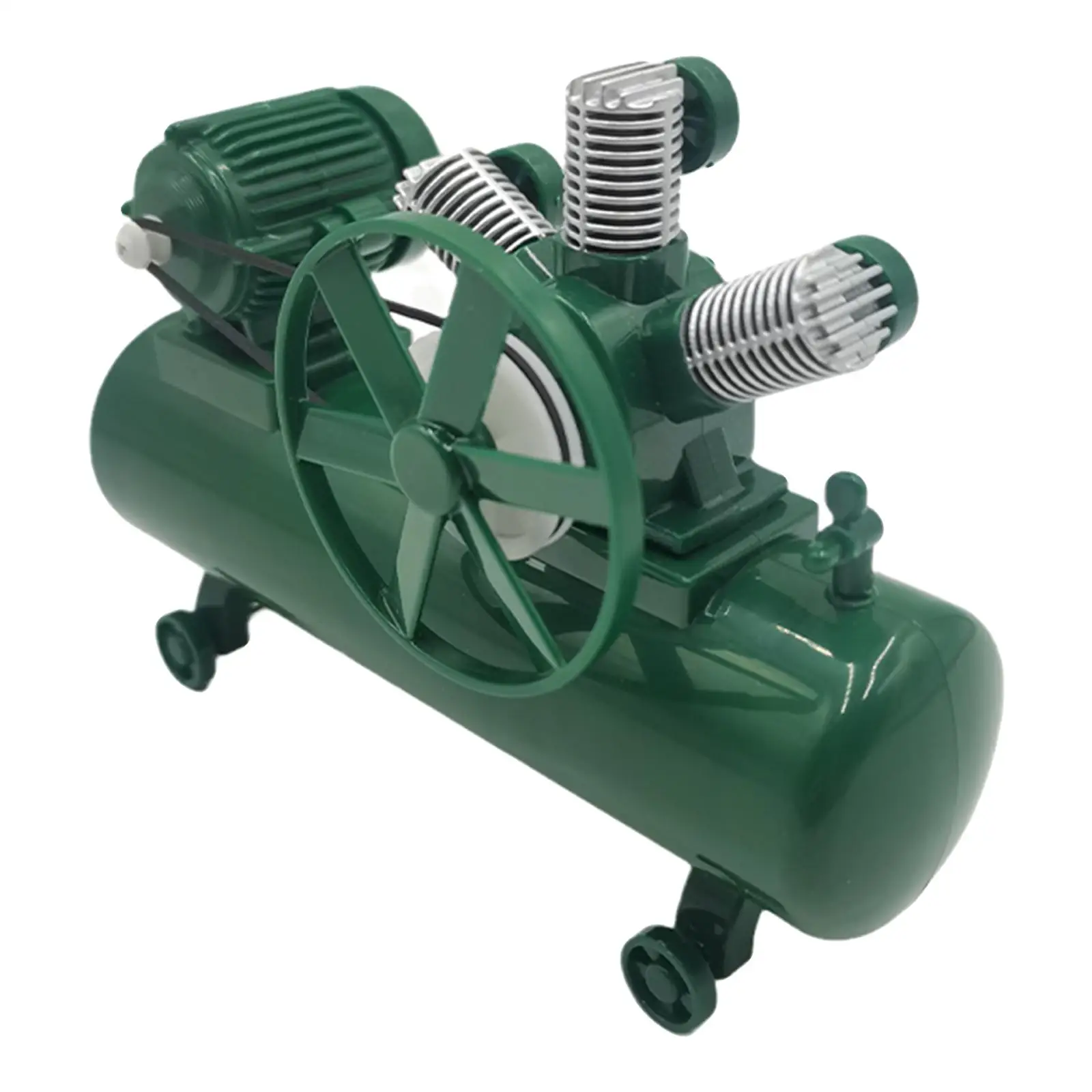 Mini Simulation 1:12 Scale Air Compressor RC Climbing Decoration Plastic Solid Toy