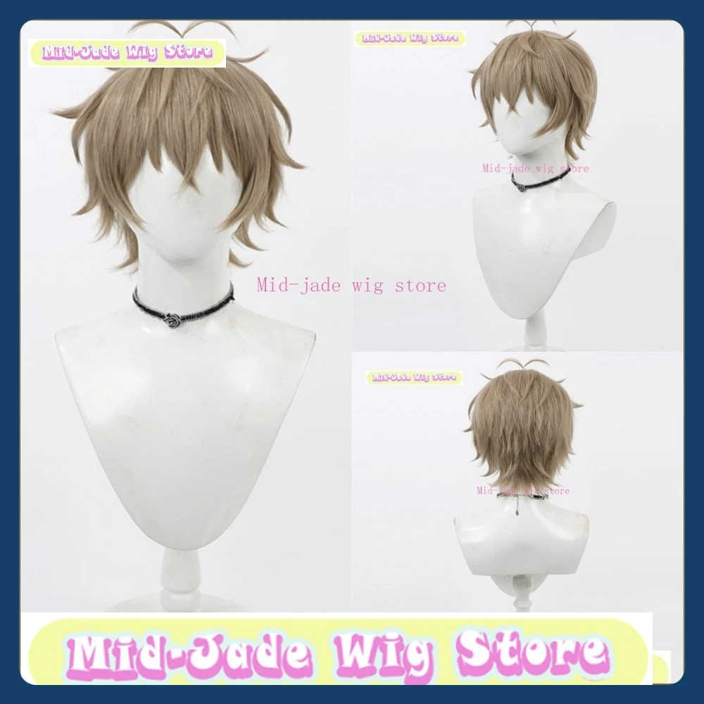 

Mid-jade Wig Wind Breaker Uzumaki Tsubaki Cosplay Wig Halloween Cosplay Restores Anime Character Costumes and Props