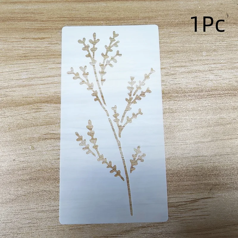 18 Pcs Flower Leaf Stencils, Reusable Painting Templates