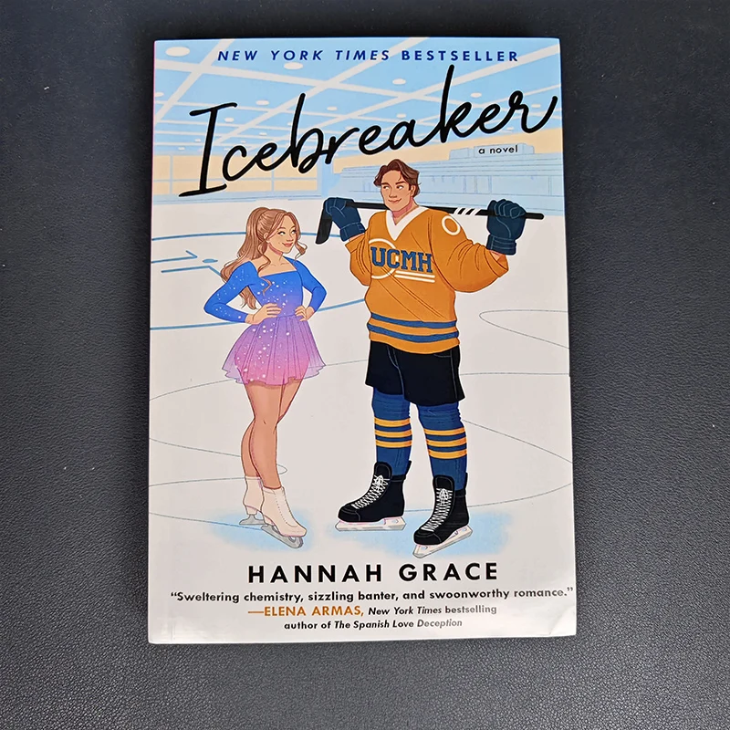 1 book Icebreaker By Hannah Grace in English A Novel Book Paperback 2024