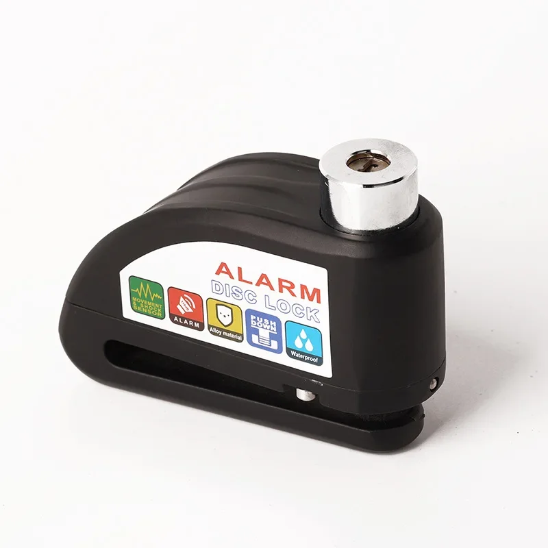 

SDTW Waterproof Motorcycle Alarm Lock Bike Security Anti-theft Lock Motorbike Mountain bike Disc Brake Lock+Bag+Reminder Rope