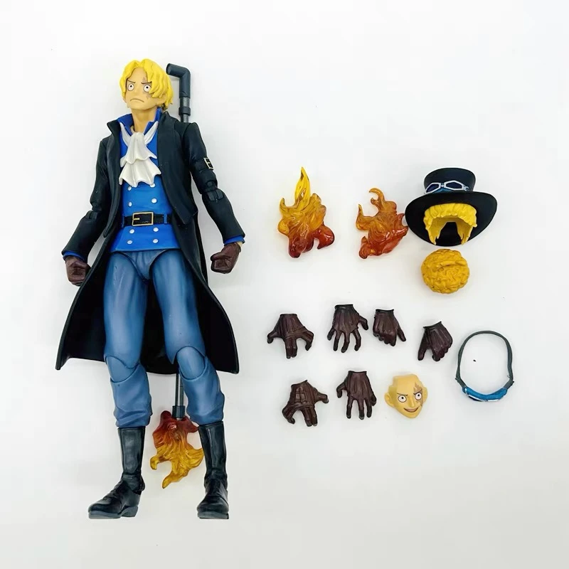 

100% Original Genuine Stock Megahouse Variable Action Heroes Vah Sabo One Piece Pvc Action Figure Anime Model Toys Collection