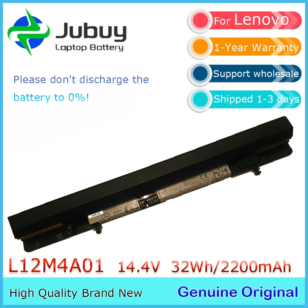 L12M4A01 14.4V 32Wh Original Laptop Battery for Lenovo IdeaPad Flex 14 14D 15 15D S500 L12L4A01 L12S4F01