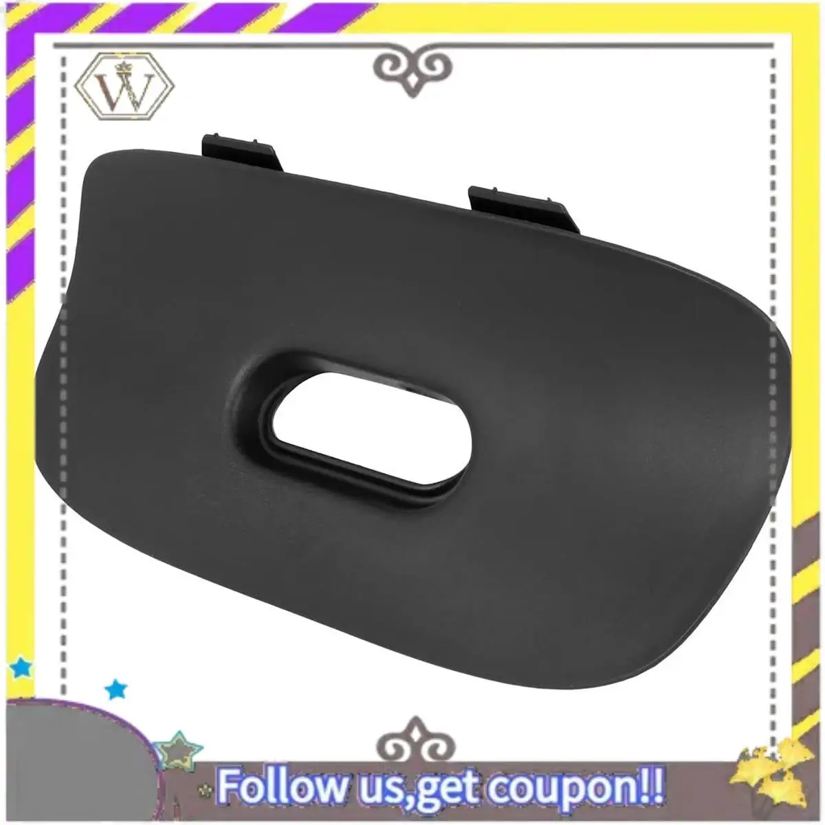 

ABXV-крышка бампера автомобиля, крышка фаркопа заднего бампера, крышка заднего бампера для BMW X5 E53 2000-2006 51128402327