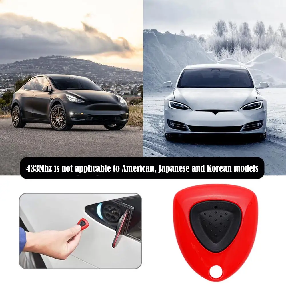 1pcs Charging Door Remote Control For Tesla Y All Models Can Be Used Directly Great Quality And Great Fitment R3O7