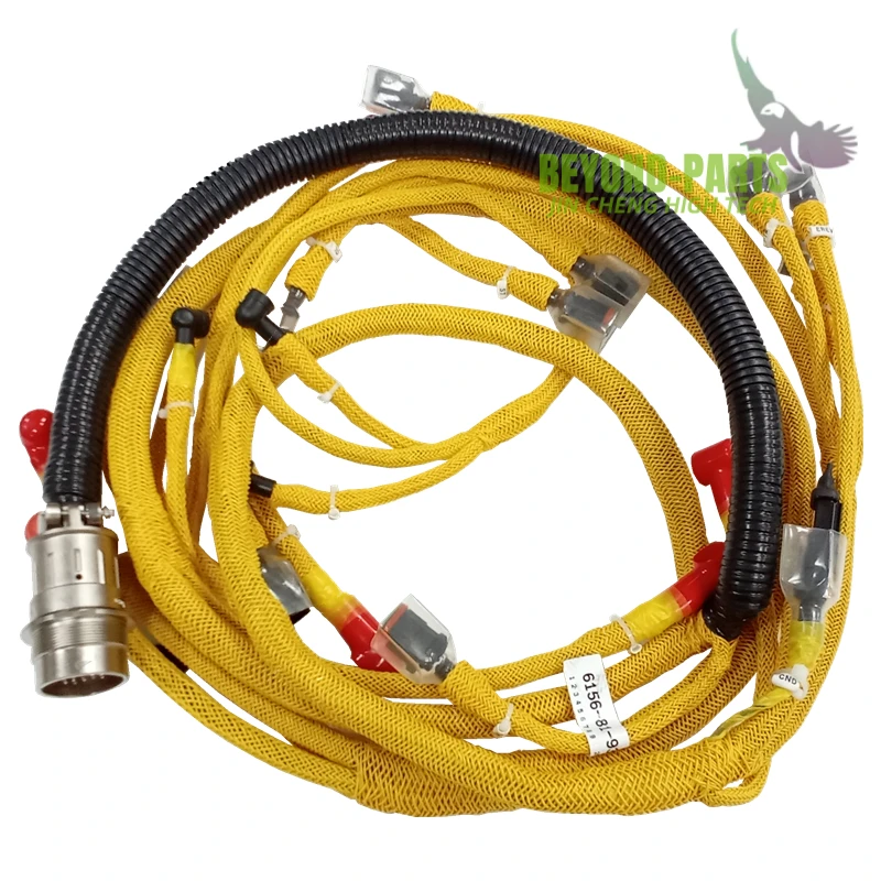 

6156-81-9320 PC400-7 PC450-7 Детали экскаватора Жгут проводов двигателя 6156819320