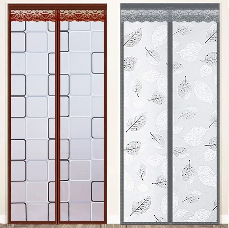 Air-conditioning Magnetic Door Curtain Summer Winter Windproof Heat-insulating Mosquito-proof Bedroom Kitchen Partition Curtain