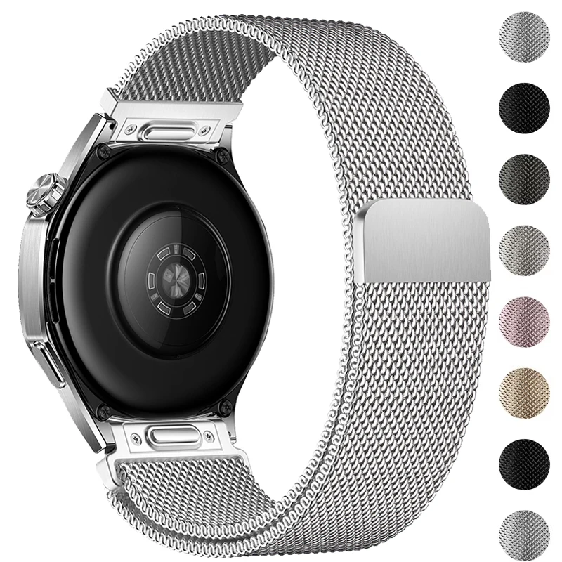 22mm Milanese Strap Für Huawei Uhr 5 GT6Pro/GT6/5/4/3 46mm Magnetische Handgelenk Band Für Huawei Uhr 4 4Pro 3 3Pro Band Zubehör