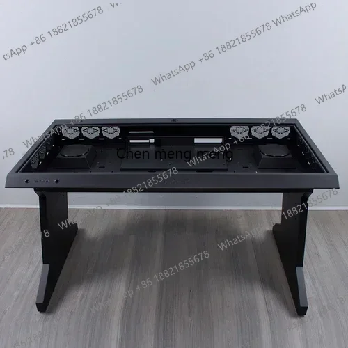 Computer case integrated table cool sci-fi water-cooled special-shaped built-in fully transparent, e-sports table