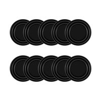 10pcs Car Door Shock Absorber Sound Insulation Cars Doors Closer Shock Pad Cover Silicone Shockproof Car Hood Protection Pad