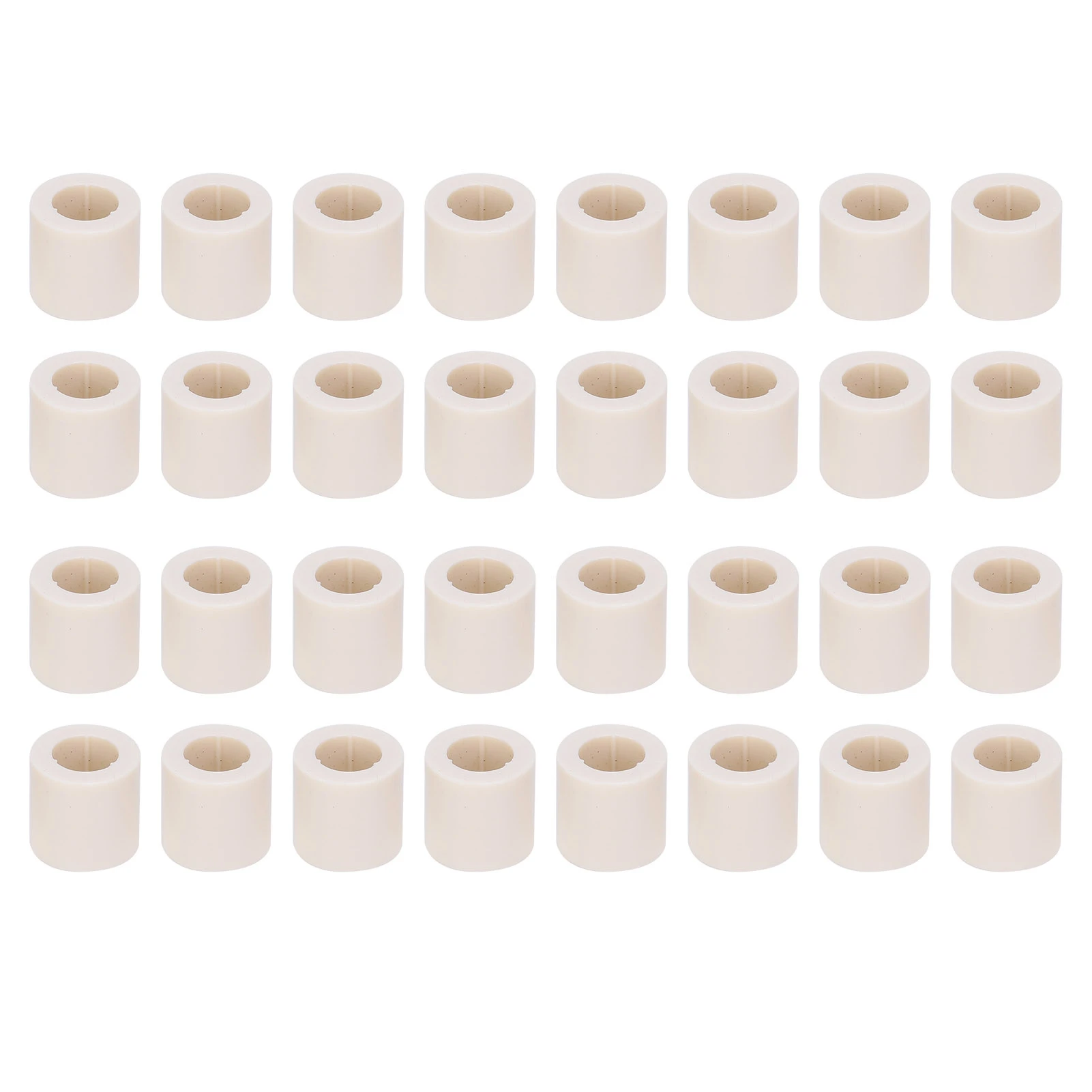 

40pcs Fiber Billiards Stick Pool Cue Ferrules Tubes Replacement Parts Repair Accessories 13MM 0.5in