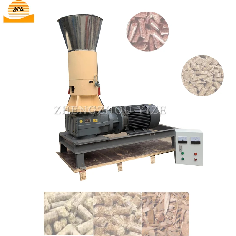 Máquina para hacer pellets de aserrín, precio bajo, Mini sierra para polvo, virutas de madera, máquina completa para hacer paletas de madera