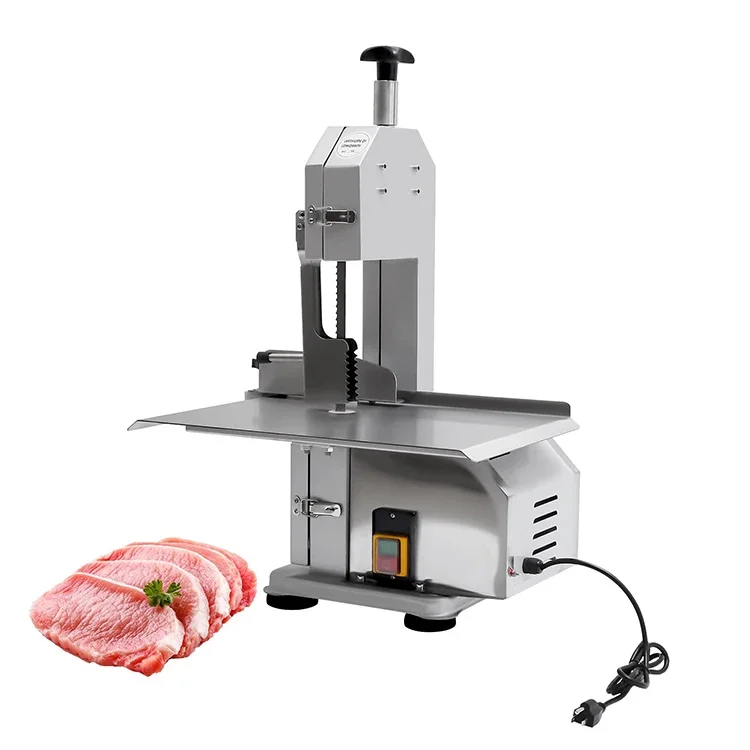 Bone Saw Machine for Processing Frozen Meat - Perfect for Restaurants & Butcher Shops Meat Slicer