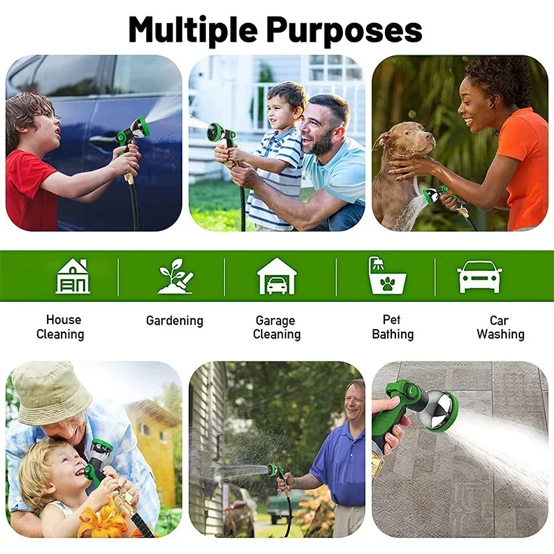 50Ft 100ft Durable Expandable Flexible Magic Water Garden Hose