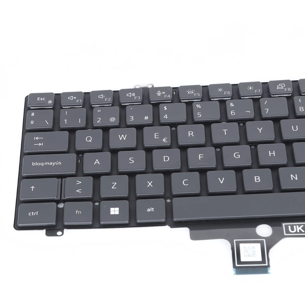 Imagem -04 - Sp-teclado Portátil para Dell Dell Latitude Preto com Retroiluminação 7410 7420 5420