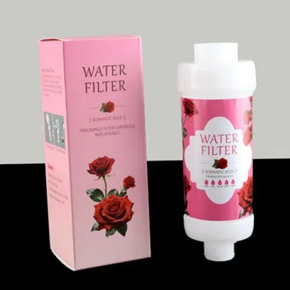 NEW Perfume Shower Filter PP Water Softener Shower Purifier Replaceable Shower Head Filter Bathroom Accessories